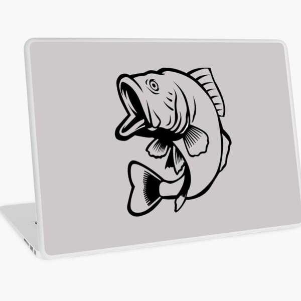 Fish Sticker Laptop Skin