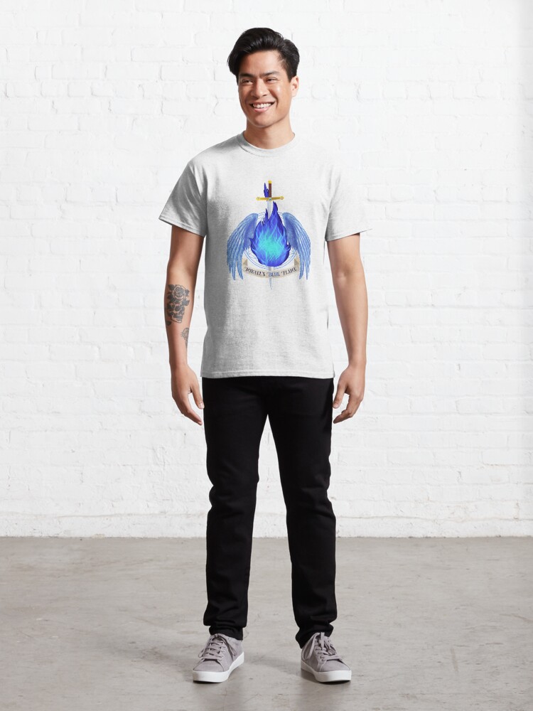 Alternate view of Mikael's Blue Flame Classic T-Shirt