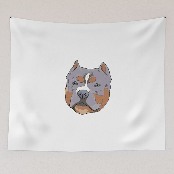 Item preview, Tricolor American Bully designed and sold by LeahcarsArt.
