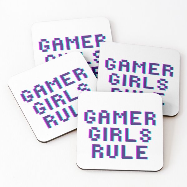 Item preview, Gamer Girls Rule designed and sold by FreeWillDesign.