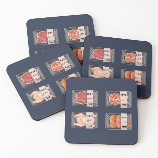 Item preview, Supermarket Meat Packages designed and sold by Chubuter.