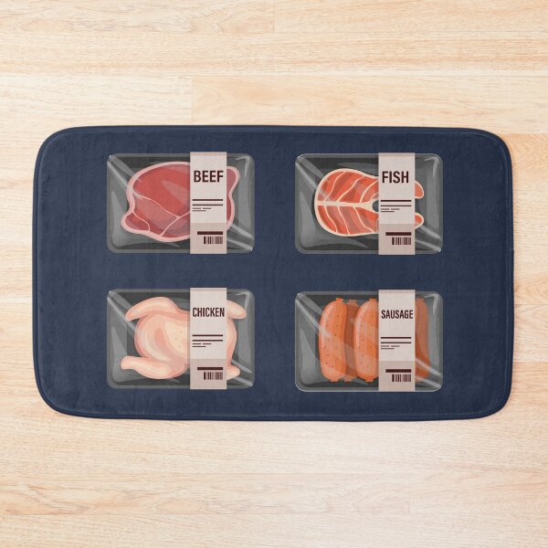 Item preview, Supermarket Meat Packages designed and sold by Chubuter.
