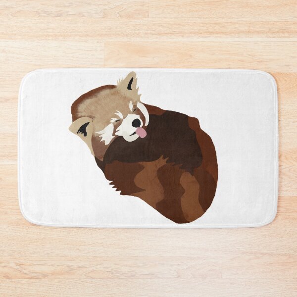 Item preview, Red Panda Sleeping with Tongue Out designed and sold by calliew1217.