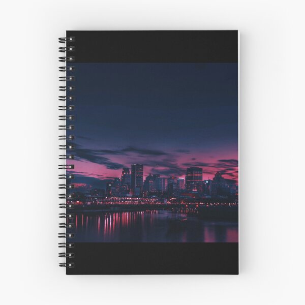 Item preview, Pink and Blue Montreal Canada Sunset designed and sold by BellaTho.