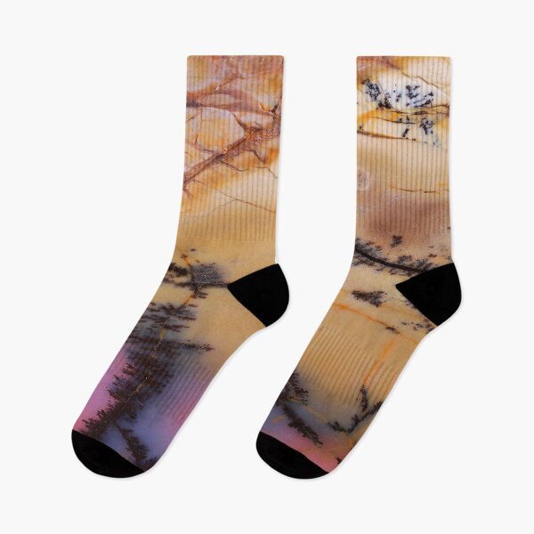 Item preview, Violet Yellow Galaxies Sliced Geode Agate Graphic Pattern designed and sold by Sohee Jin.