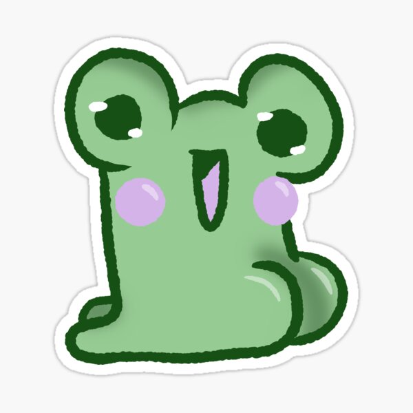 Frog Butt Sticker For Sale By V1nny64 Redbubble