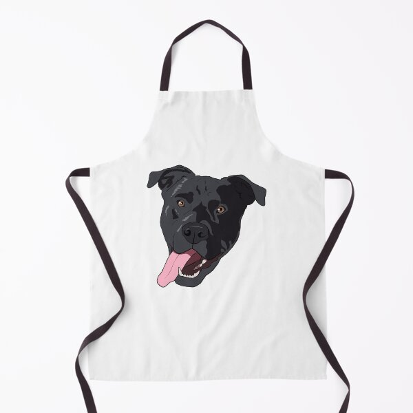 Item preview, Black pittador, pitbull lab mix designed and sold by LeahcarsArt.