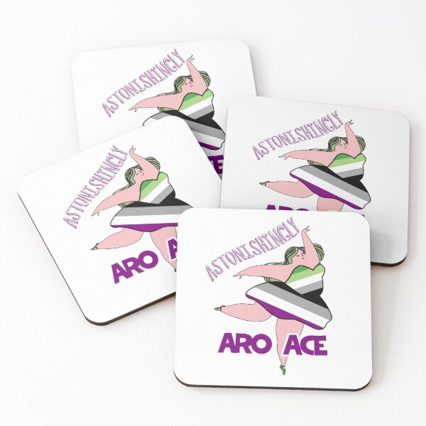 Item preview, Astonishingly aro-ace body positive aromantic asexual designed and sold by incurablehippie.