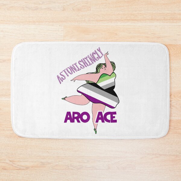 Item preview, Astonishingly aro-ace body positive aromantic asexual designed and sold by incurablehippie.