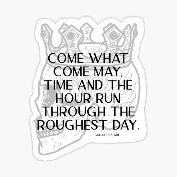 Item preview, Macbeth Shakespeare Quote designed and sold by maddyferriter.