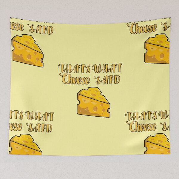 Item preview, Thats what Cheese said Sticker, T-shirts, Throw Blanket and many more designed and sold by hellonitish.