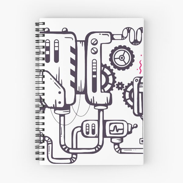 Item preview, Mechanical Robot Line Assembly designed and sold by PosterpartyCo.