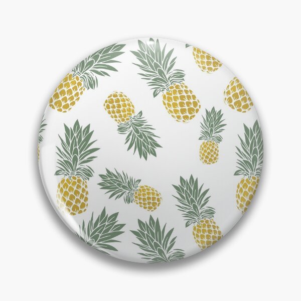Item preview, Golden Pineapple Pattern designed and sold by Quoppidou.