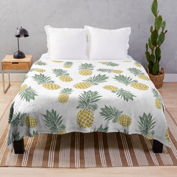 Item preview, Golden Pineapple Pattern designed and sold by Quoppidou.