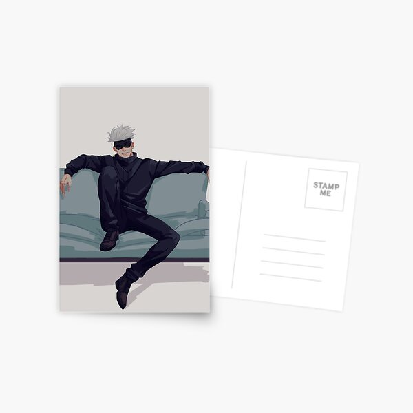 Gojo Satoru Carte postale