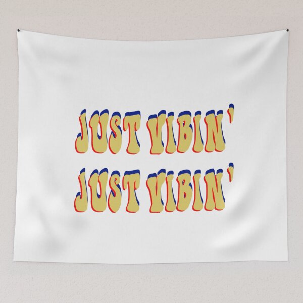 Item preview, JUST VIBIN' designed and sold by RetroPlaceee.