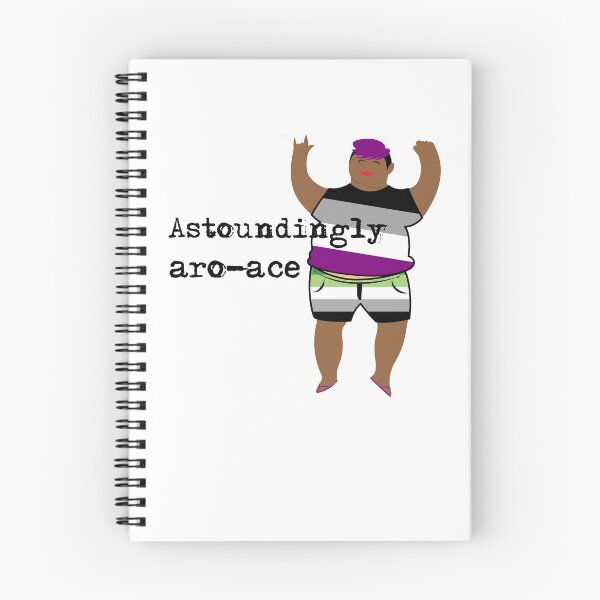 Item preview, Astoundingly aroace body positive aromantic asexual designed and sold by incurablehippie.