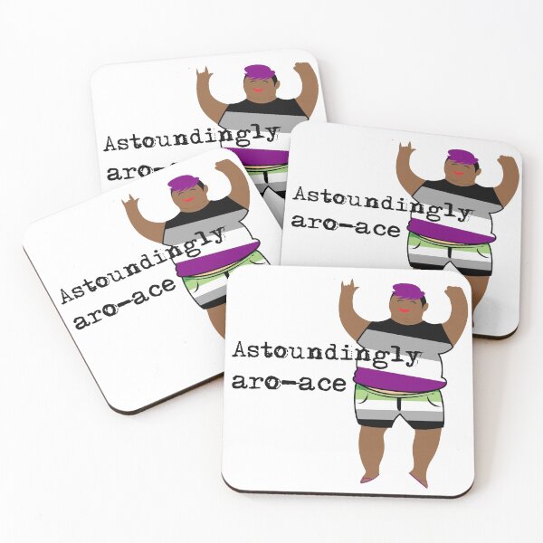 Item preview, Astoundingly aroace body positive aromantic asexual designed and sold by incurablehippie.