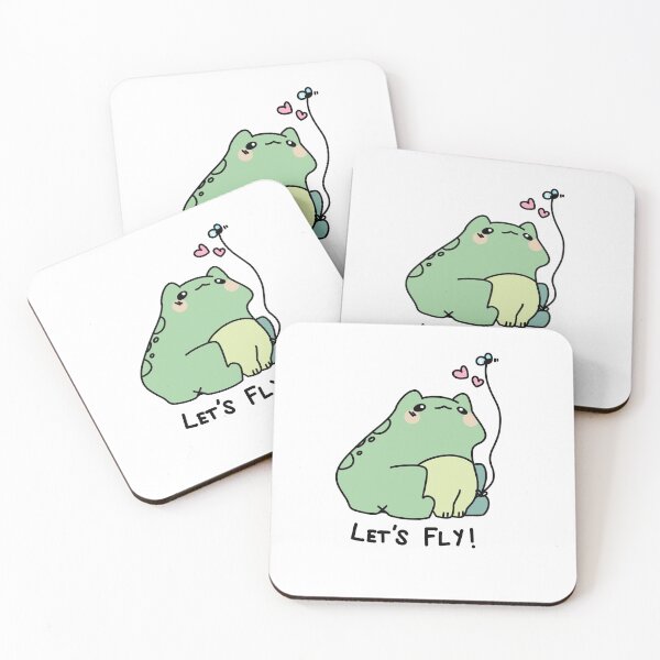 Item preview, "Lets Fly" Frog Design designed and sold by PotatoesCntDraw.