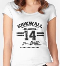 Pro Mage- Champion of Kirkwall Vintage Women's Fitted Scoop T-Shirt