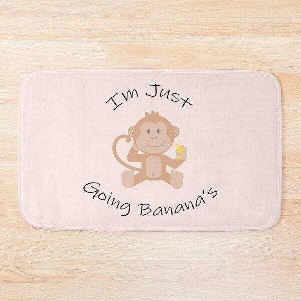 Item preview, I'm Just Going Bananas - Funny Monkey designed and sold by Bennymp.