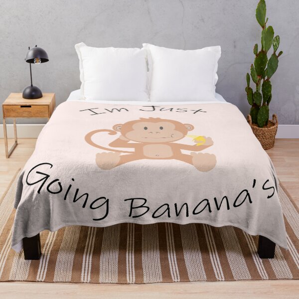 Item preview, I'm Just Going Bananas - Funny Monkey designed and sold by Bennymp.