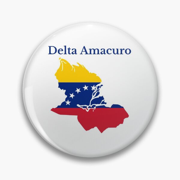 Item preview, Delta Amacuro State Map Design, Venezuela designed and sold by marosharaf.