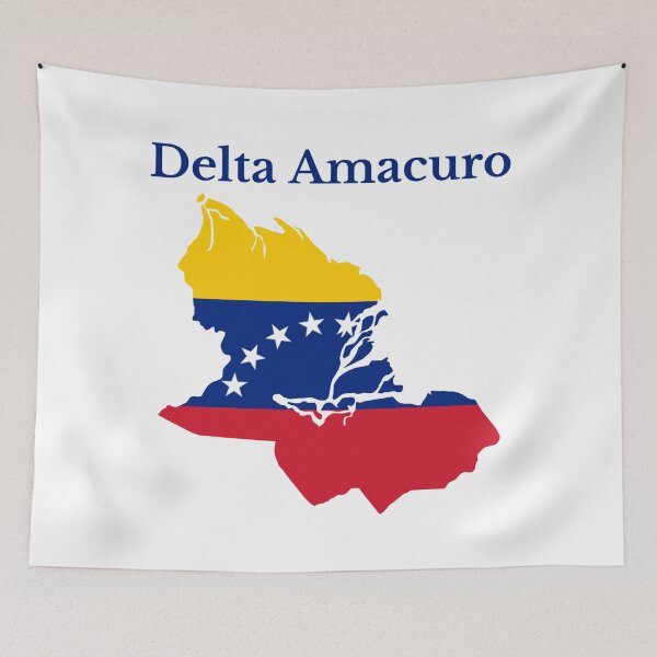 Item preview, Diseño de Mapa del Estado Delta Amacuro, Venezuela designed and sold by marosharaf.