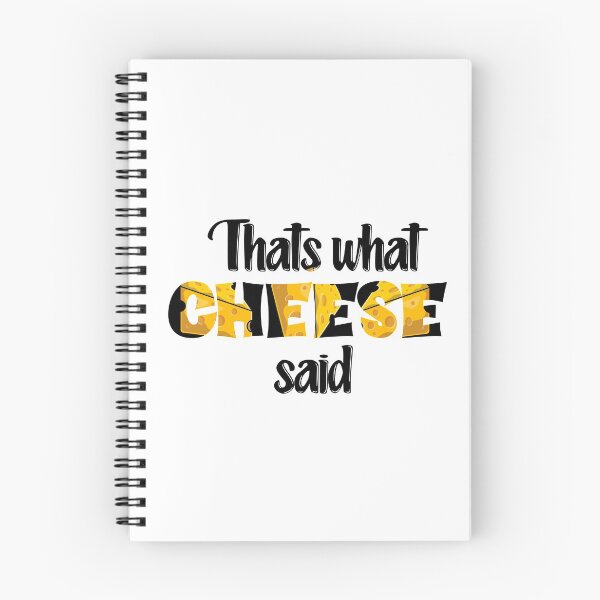 Item preview, Thats what Cheese said Sticker, T-shirts, Throw Blanket and many more designed and sold by hellonitish.