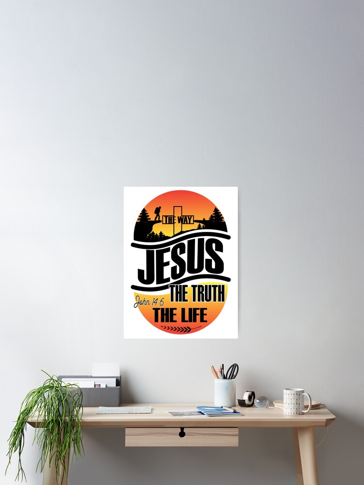 One Way, Follow Jesus {Acrylic Decor}