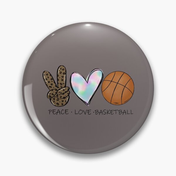 Item preview, PEACE LOVE BASEKETBALL designed and sold by JavierShih.