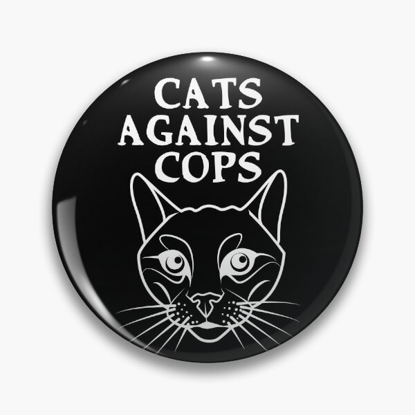 Item preview, Cats against cops for the ACAB activist designed and sold by incurablehippie.