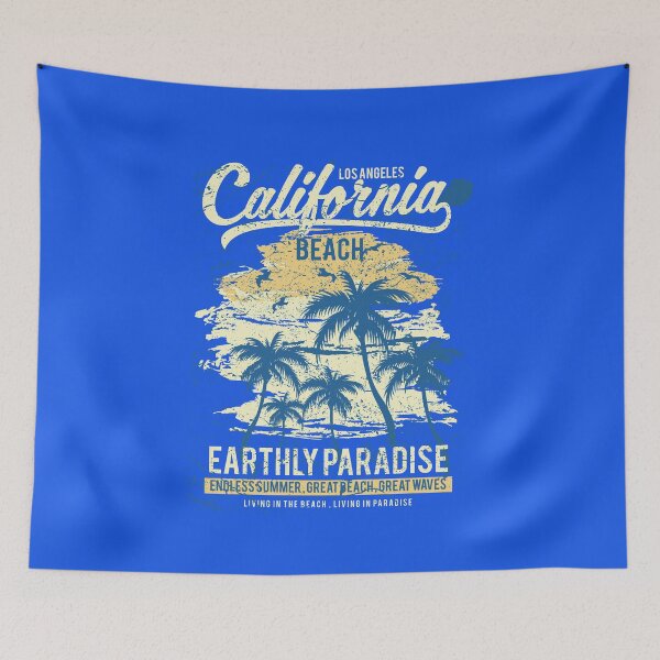 Item preview, California Beach. Earthly Paradise. Endless Summer. designed and sold by wkyip79.