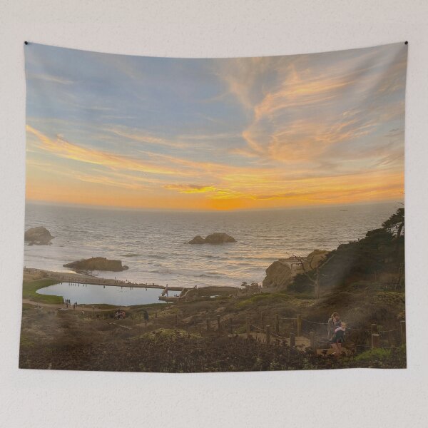 Item preview, Sutro Baths Sunset San Francisco - Photography designed and sold by friendofdorthy.