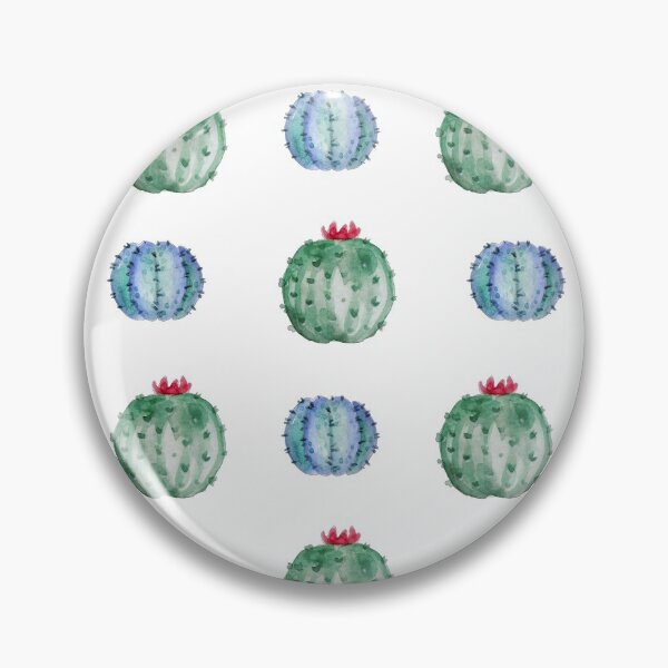 Item preview, Round Cactus with flower designed and sold by mariajogi.