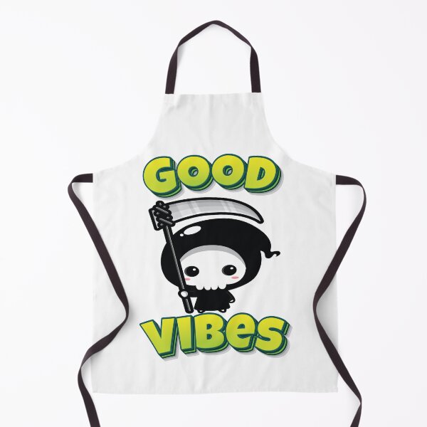 Item preview, Good Vibes Grim Reaper Kawaii Cute Adorable designed and sold by GoodVibesWX9.