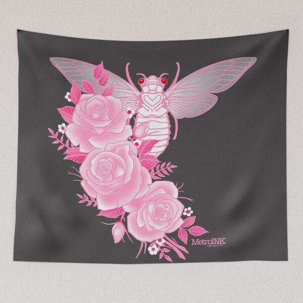 Item preview, Cicada designed and sold by MetroInk.