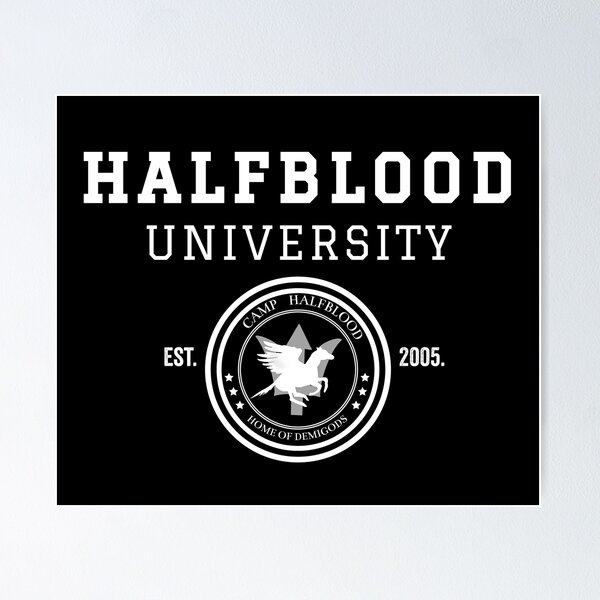 Item preview, Camp halfblood Percy University Bookish Merch (for darker colours) designed and sold by shoppingwithG.
