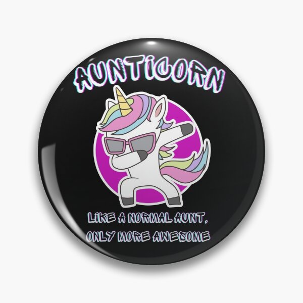 Item preview, Unicorn Aunticorn like a normal Aunt Only More AweSome designed and sold by Stylish Printing.