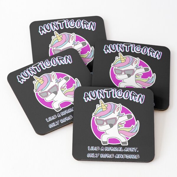 Item preview, Unicorn Aunticorn like a normal Aunt Only More AweSome designed and sold by Stylish Printing.
