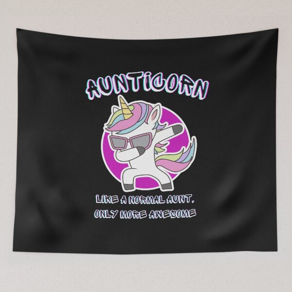 Item preview, Unicorn Aunticorn like a normal Aunt Only More AweSome designed and sold by Stylish Printing.
