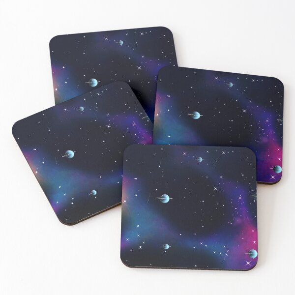 Item preview, Star formation, galaxy space stars and planets art designed and sold by BeccaKenDesigns.