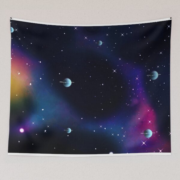 Item preview, Star formation, galaxy space stars and planets art designed and sold by BeccaKenDesigns.
