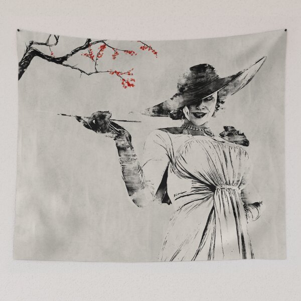 Item preview, Resident Evil Village Lady Dimitrescu *Japanese Style* designed and sold by MyAsianArt.