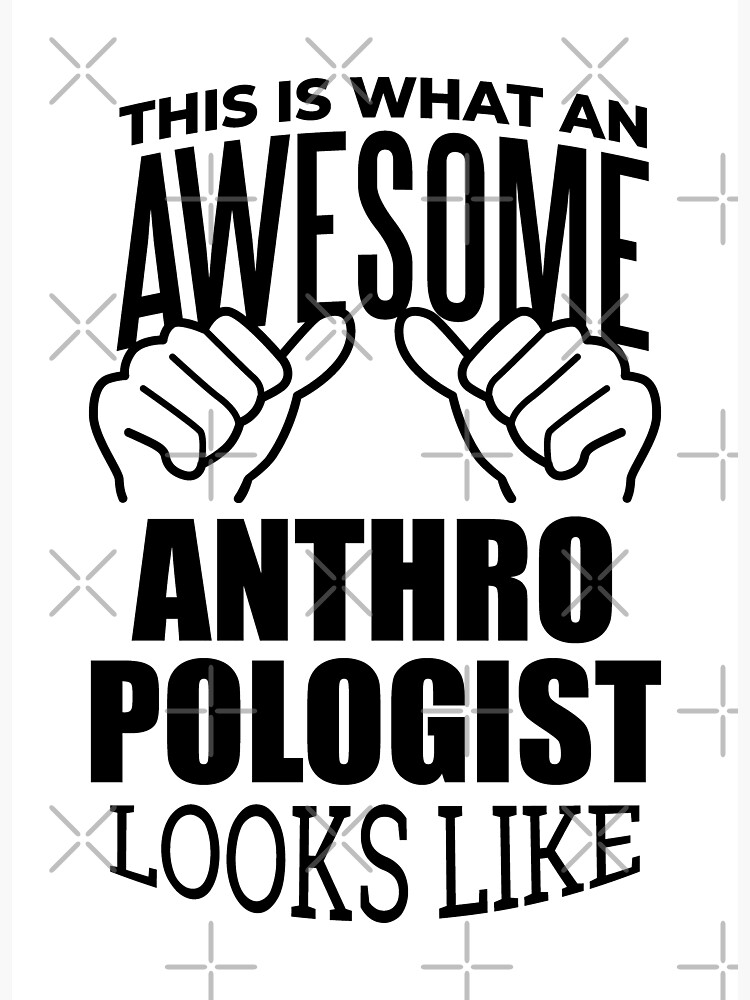 Discover Anthropology Funny Saying Premium Matte Vertical Poster