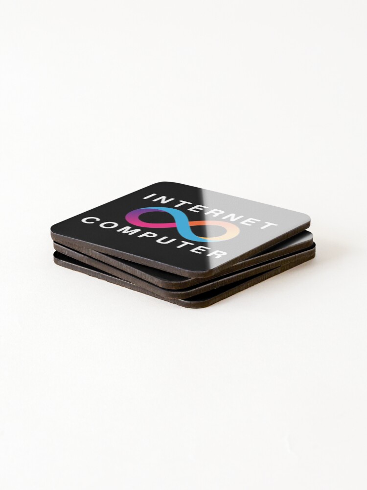 Thumbnail 4 of 5, Coasters (Set of 4), INTERNET COMPUTER - ICP designed and sold by DfinityStore.