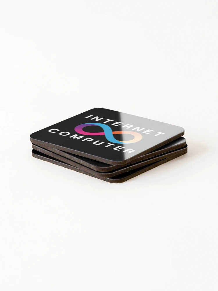 Thumbnail 4 of 5, Coasters (Set of 4), INTERNET COMPUTER - ICP designed and sold by DfinityStore.