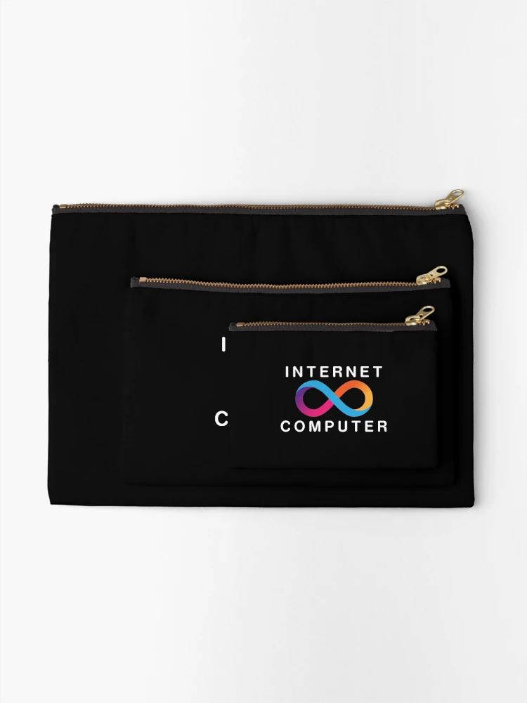 Thumbnail 2 of 4, Zipper Pouch, INTERNET COMPUTER - ICP designed and sold by DfinityStore.