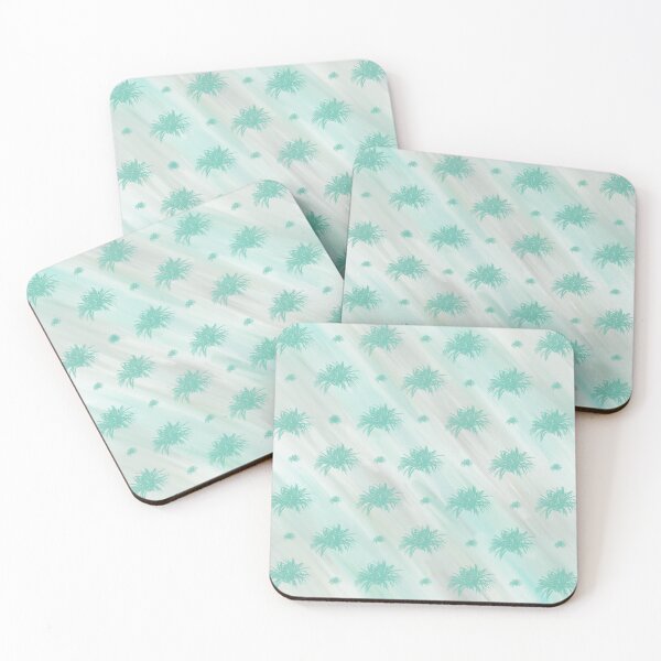 Item preview, Grass pattern in teal designed and sold by NJartbyNJacobson.