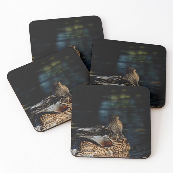Item preview, Mallard Swims into the Dark designed and sold by couragesings.